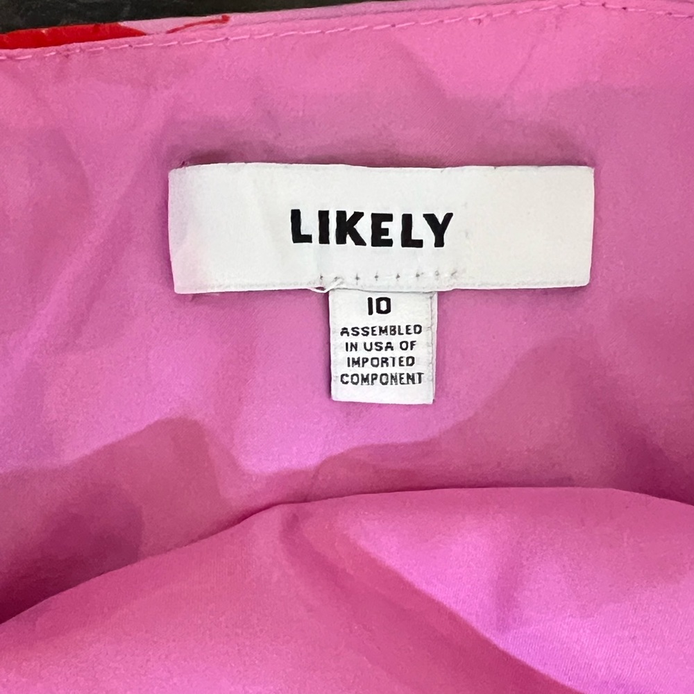 Likely Pink Floral Tiered Midi Dress - Picture 7 of 7